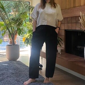 Clyde Work Pant in Midweight Linen